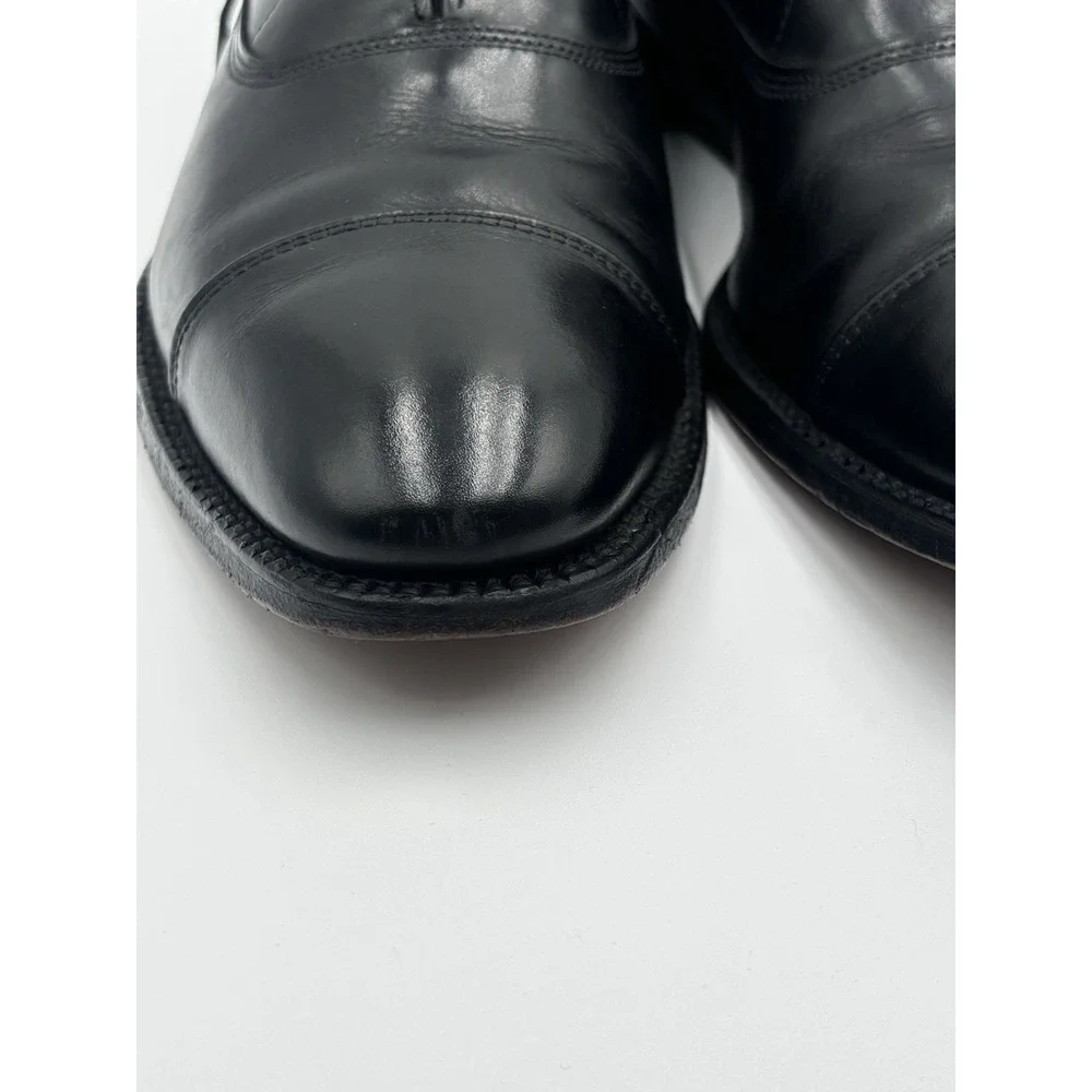 Allen Edmonds Park Avenue Black Cap Toe Oxford Dress Shoes Men's‎ 12.5 AA USA